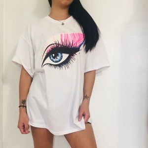 Lazy Daze Apparel “NEON EYE Graphic Tees”